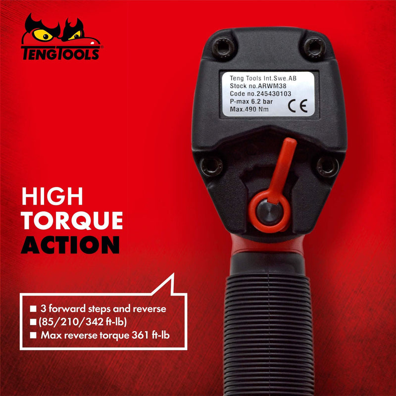 Teng Tools 3/8" Air Impact Wrench Teng Tools - Dynamic Drive
