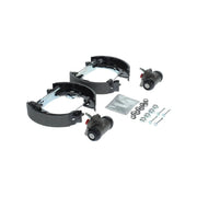 Bosch Brake Shoe Set Axle Kit fits Citroën Ax 1986-1998 1.3 1.4