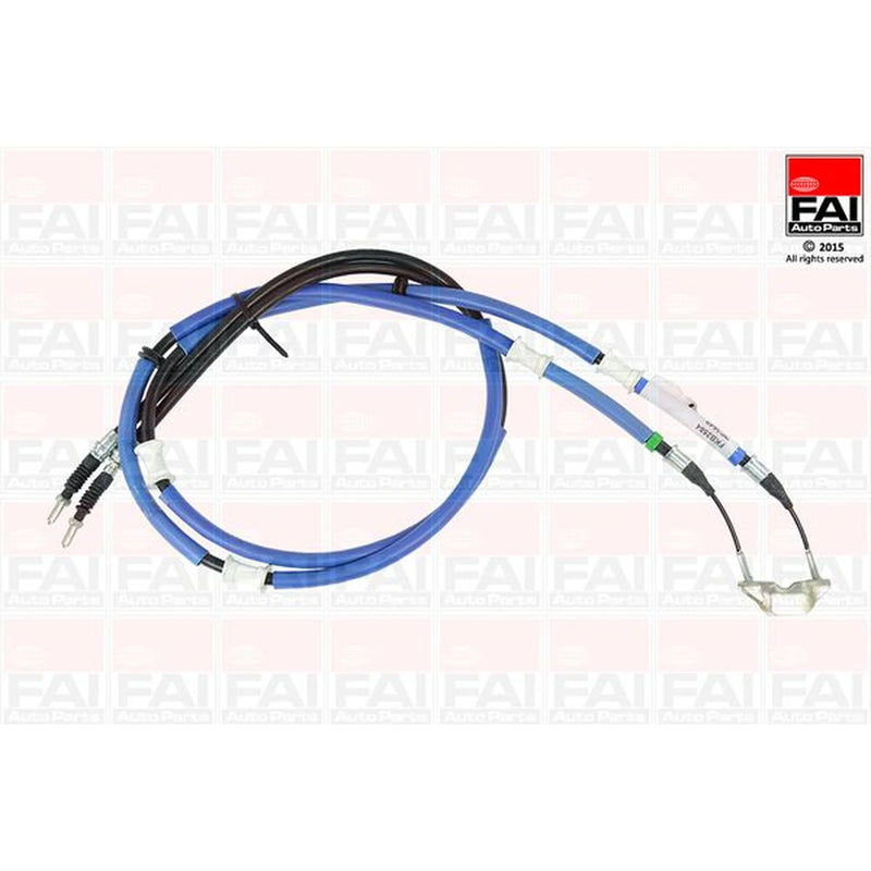 FAI Handbrake Cable Left Rear fits Opel Astra G 1998-2009 1.7 2.0 2.2