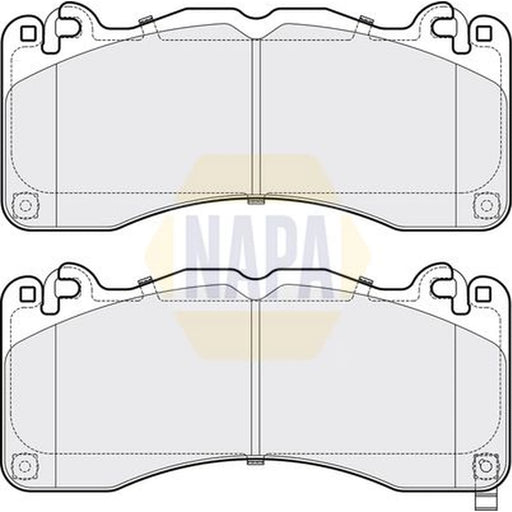 NAPA Front Brake Pad Set NBP3043