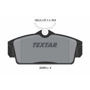 Textar Front Brake Pad Set 2346302