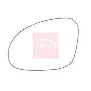 Apec Exterior Wing Mirror Glass Left fits Seat Alhambra 1996-2010