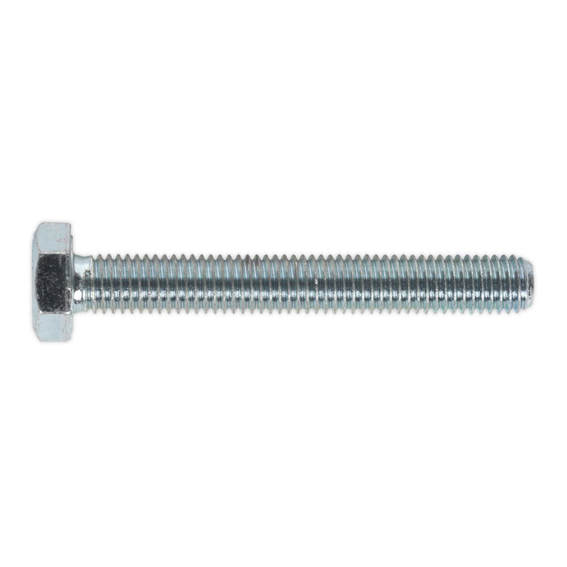Sealey HT Setscrew M10 x 75mm 8.8 Zinc Pack of 25 SS1075 Sealey - Dynamic Drive