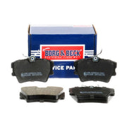 Borg & Beck Front & Rear Brake Discs & Pads fits VW Transporter Platform