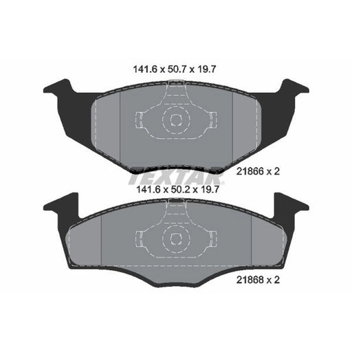 Textar Front Brake Pad Set 2186603