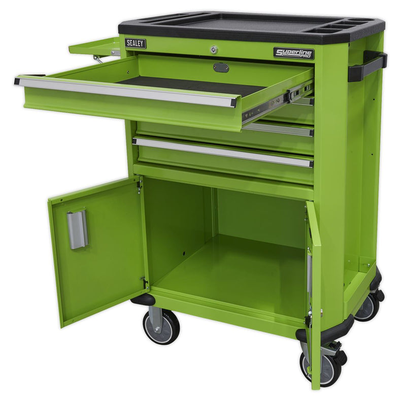 Sealey Tool Trolley with 4 Drawers & 2 Door Cupboard AP980MTHV Sealey - Dynamic Drive