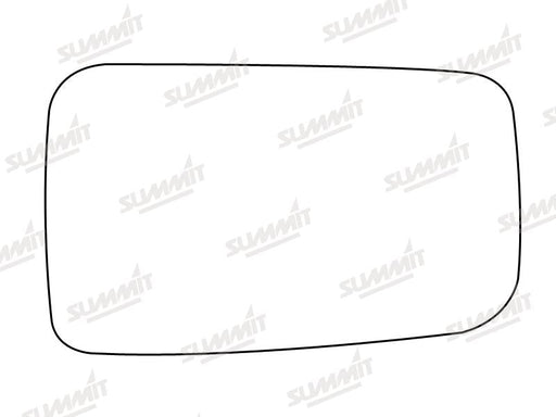 Summit Stick-On Standard Mirror Glass fits Fiat Tipo Tempra LHS RHS Summit - Bars 4 Cars