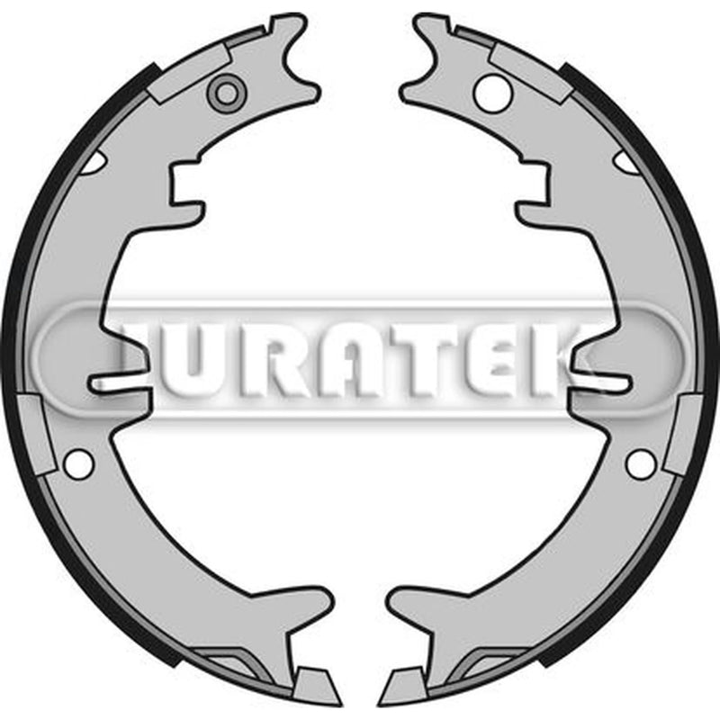 Juratek Brake Shoe Set Axle Kit Rear fits Lexus Gs 1993-2004