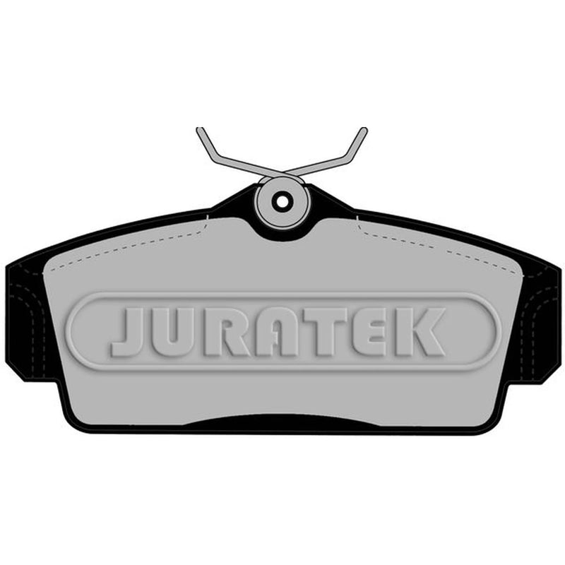 Juratek Front Brake Pad Set fits Nissan Almera 2000-2006 1.5 1.8 2.2