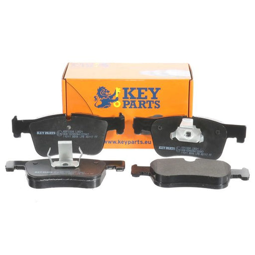 Key Parts 4 x Front Brake Pad Set fits BMW 1 Sports Hatch 2011-2019