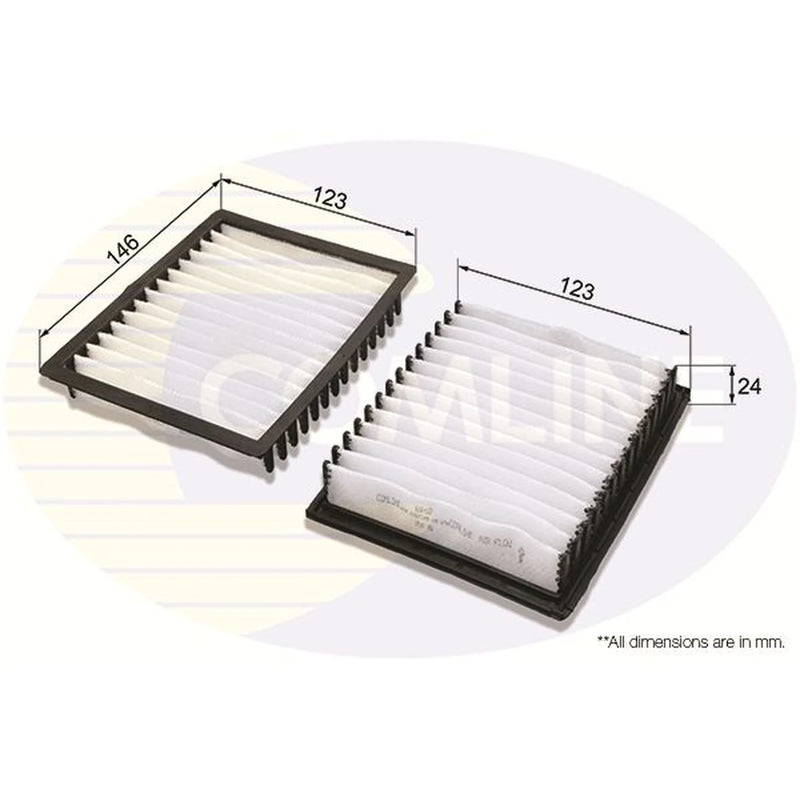Comline Full Service Kit with Air, Oil, Fuel & Cabin Filters fits BMW 3 Compact