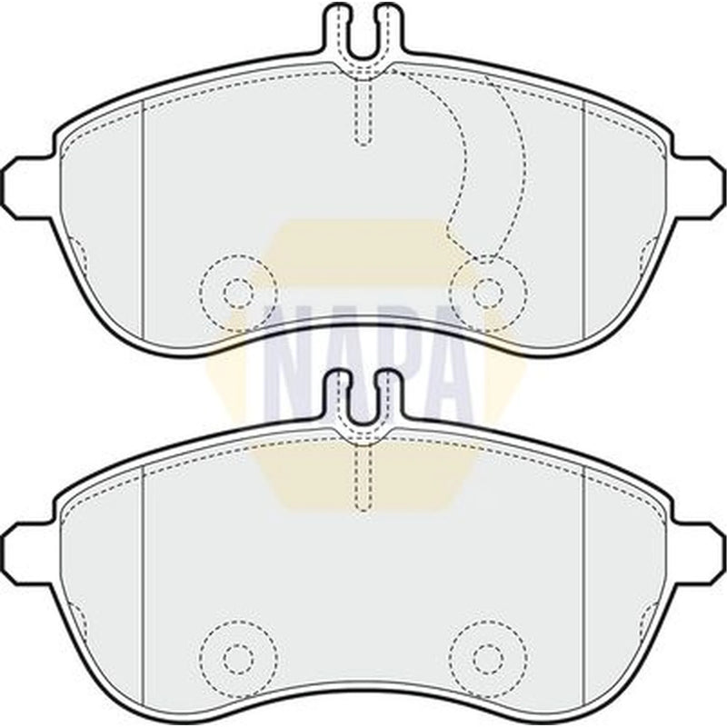 NAPA Front Brake Pad Set NBP1226