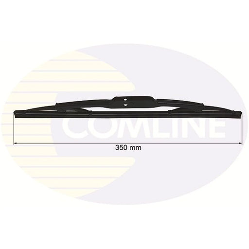 Comline Rear Wiper Blades fits Audi A6 Allroad C6 2006-2011 2.7 3.0 3.2 4.2