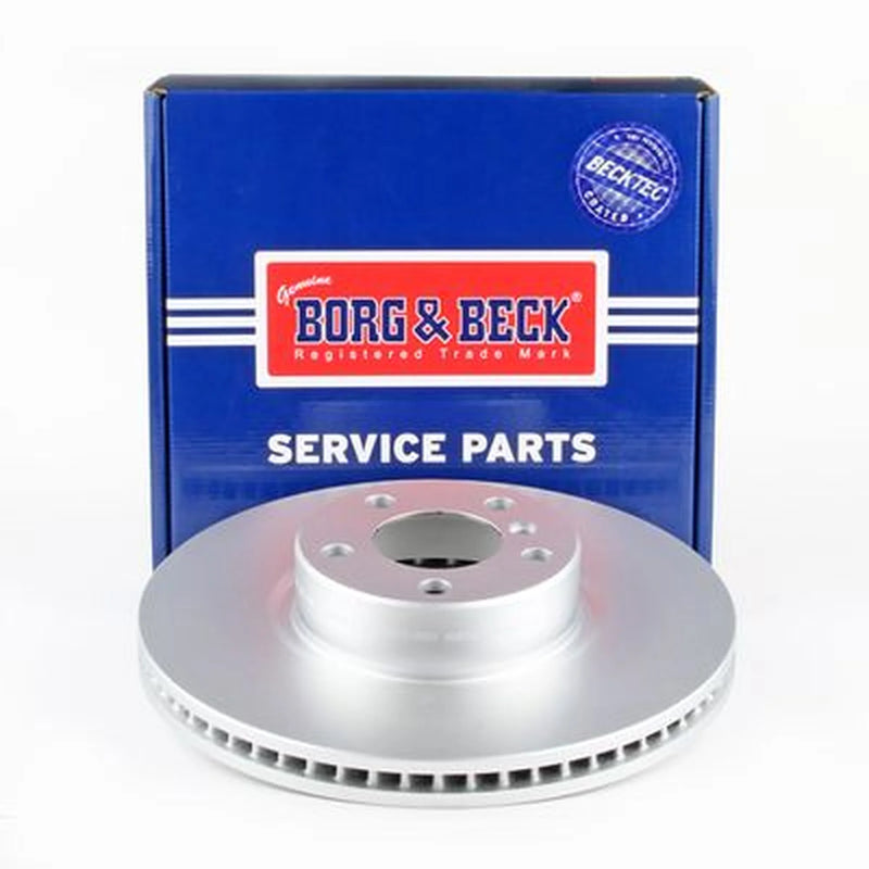 Borg & Beck Front Vented & Rear Vented Brake Discs & Pads fits BMW X4 2015-2018