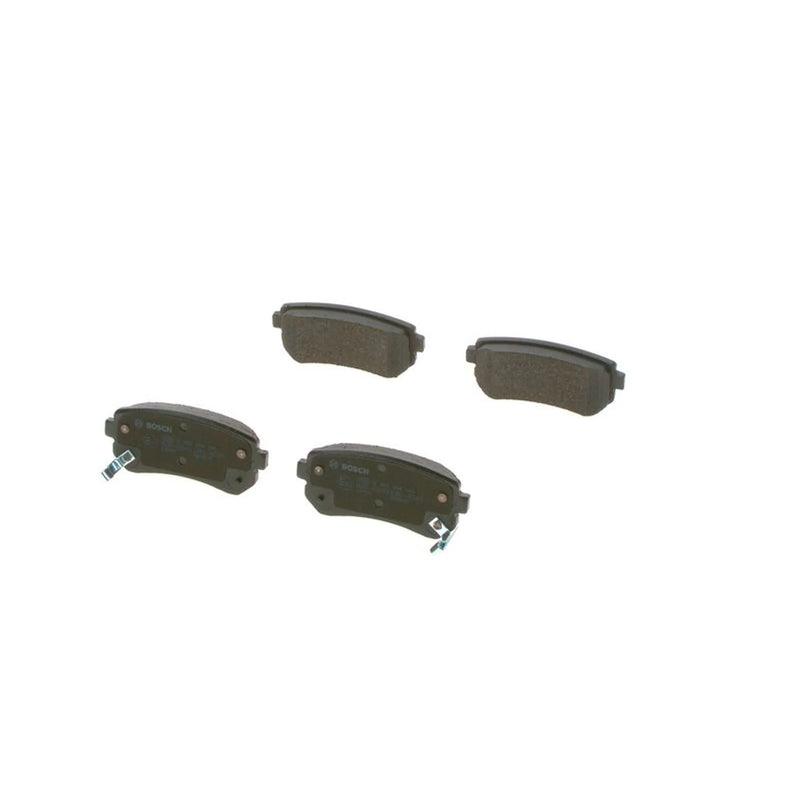 Bosch Front & Rear Pads fits Kia Picanto II 2011-2017 1.0 1.2