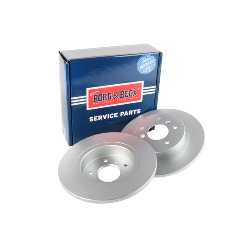Borg & Beck Front & Rear Brake Discs & Pads fits Renault Captur II 2020 on