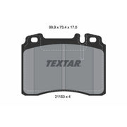 Textar Front Brake Pad Set 2115307