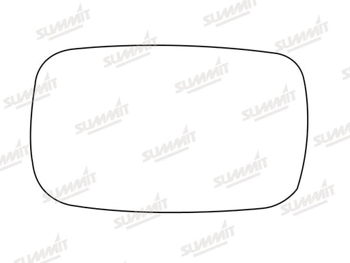 Summit Stick-On Standard Mirror Glass fits Rover 800 RHS Summit - Bars 4 Cars
