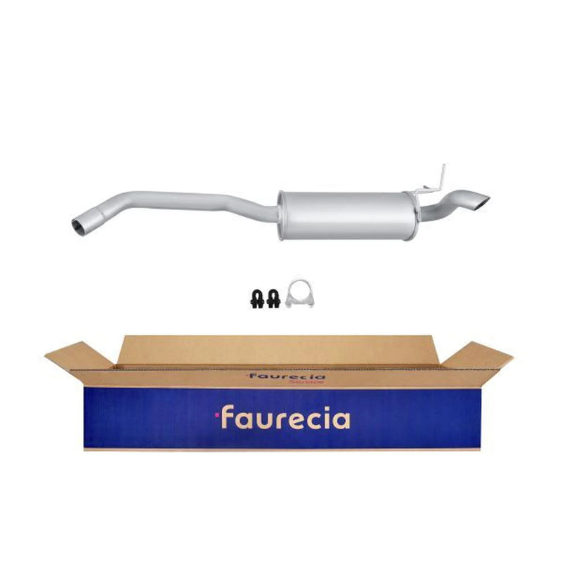 Hella End Silencer Rear fits Renault Safrane 1992-1996 2.0