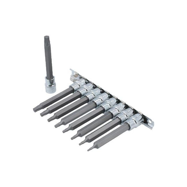 Laser Long Series Torx Plus Socket Bit Set 3/8 "D 9pc 8482 Laser - Dynamic Drive