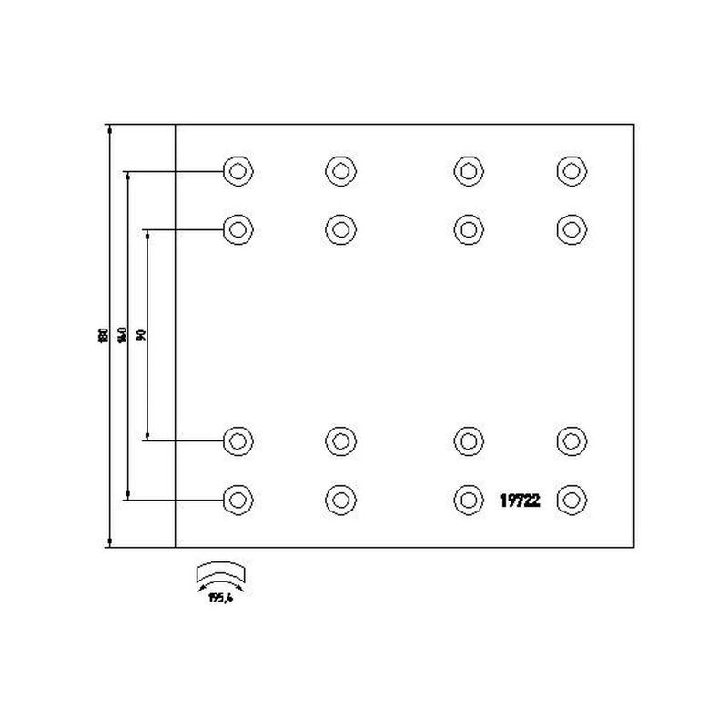 Textar Textar Cv Brake Lining Set 1972202