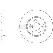 Fahren 2 x Vented Front Brake Discs FBD6774-x2