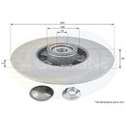 Comline Front & Rear Brake Discs & Pads fits Renault Espace 2005-2015 2.0