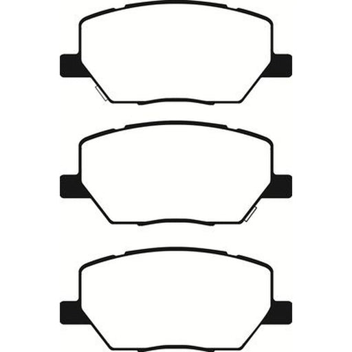 Abtex Front Brake Pad Set PLU2341
