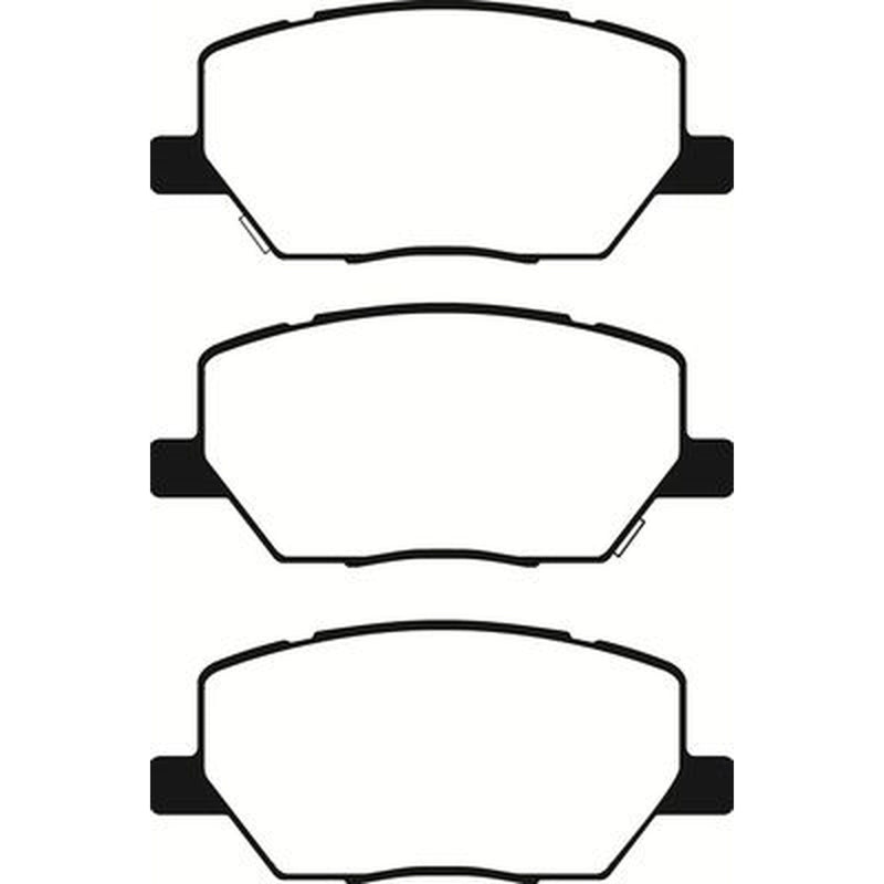 Abtex Front Brake Pad Set fits Alfa Romeo Tonale 2022 on 1.5 1.6