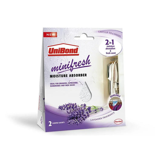 UniBond Minifresh Moisture Absorbent Sachet Lavender 2675556 - 2675556