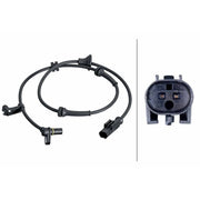 Hella ABS Wheel Speed Sensor Rear 6PU 358 251-101