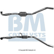 BM Catalysts Homologated Diesel Cat fits VW Multivan 2003-2009 1.9