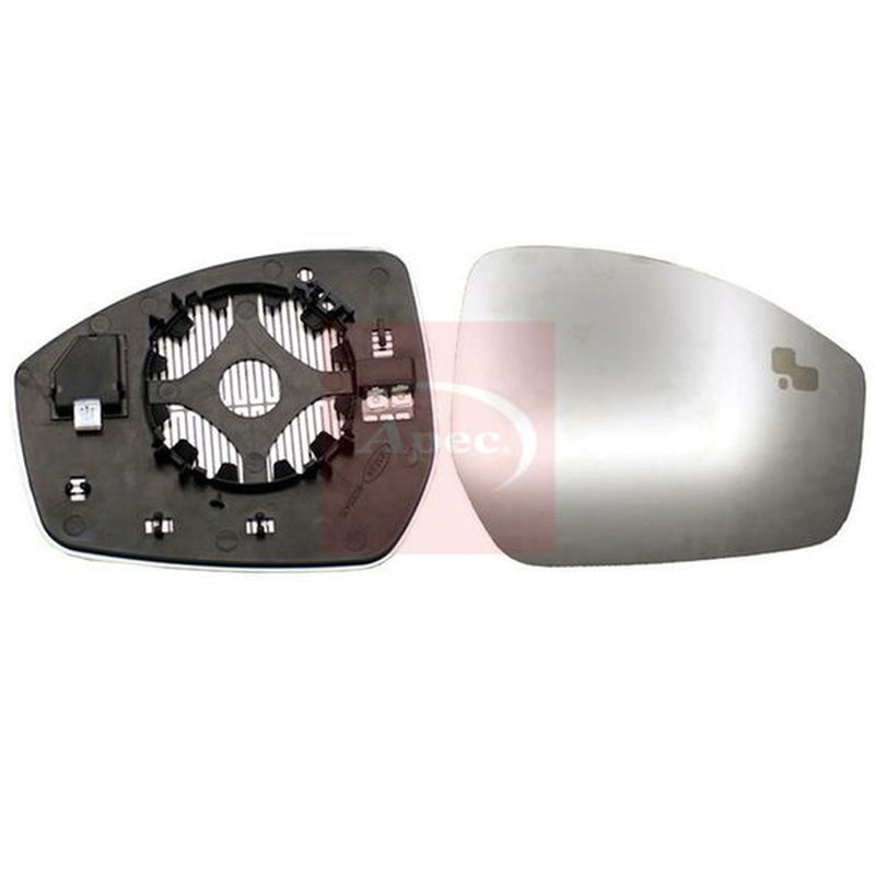 Apec Exterior Wing Mirror Glass Right fits Jaguar E-Pace 2017-2018 2.0