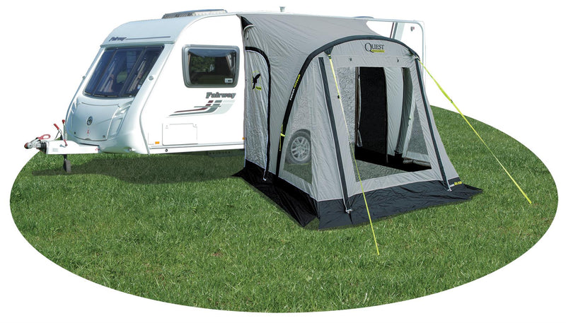 Quest Falcon Pro 220 Air Porch Caravan Awning Grey Quest Leisure - Dynamic Drive