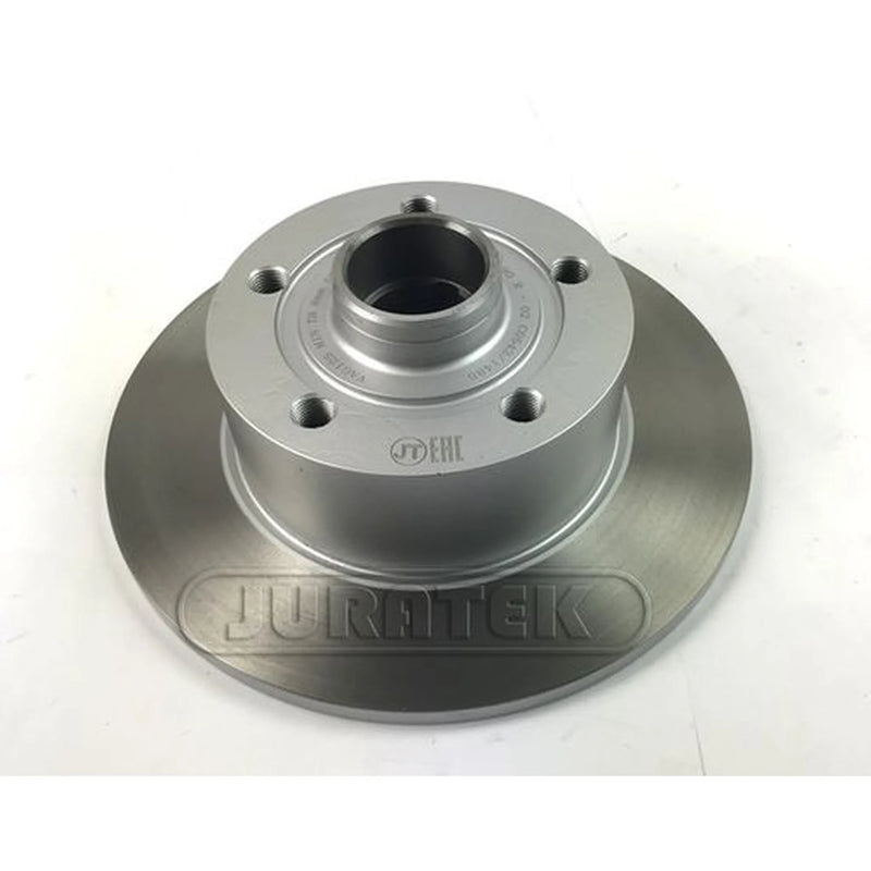 Juratek Rear Brake Solid Discs & Pads fits Audi A4 B5 1994-2001