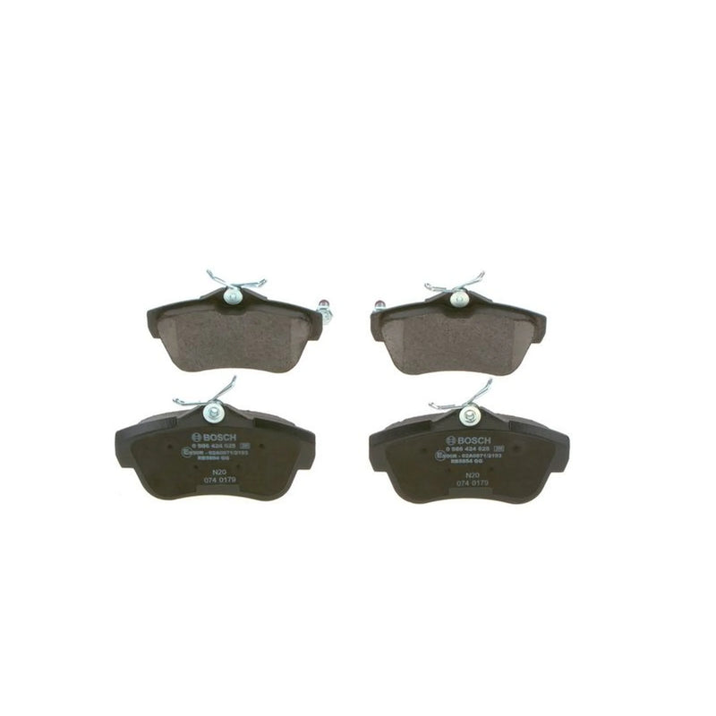 Bosch Front & Rear Pads fits Toyota Proace 2013-2016 1.6 2.0
