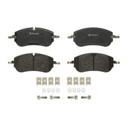 Brembo 4 x Front Brake Pad Set fits Jaguar E-Pace 2017-2018 2.0