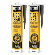 2x Upol Tiger Seal Black 310ml Polyurethane Adhesive Sealant TIG/NB New U-POL UPOL - Dynamic Drive