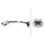 Hella ABS Wheel Speed Sensor Rear 6PU 230 040-331