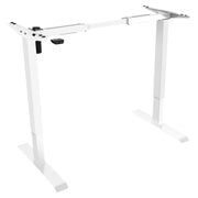 Dellonda Single Motor Ultra-Quiet Adjustable-Height Desk Frame 70kg Capacity Dellonda - Dynamic Drive