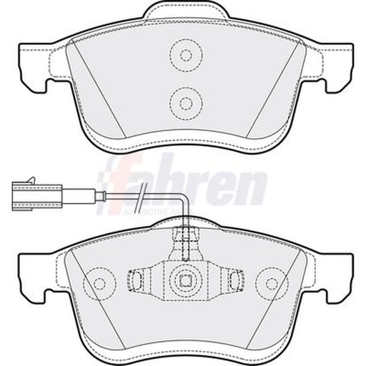 Fahren Front Brake Pad Set FBP3824