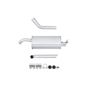 Hella End Silencer Rear fits Alfa Romeo 33 1990-1994 1.5 1.7