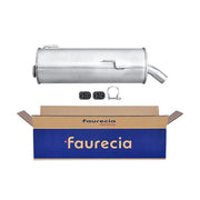 Hella End Silencer Rear fits Peugeot 206 1998-2009 1.4 1.9