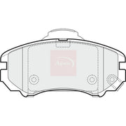 Apec Front Brake Pad Set fits Kia Magentis I 2001-2005 2.0 2.5
