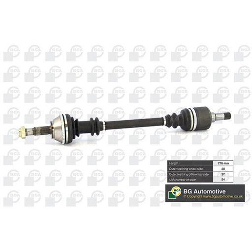 BGA CV Drive Shaft Driveshaft Front Left fits Citroën Relay I 1994-2002