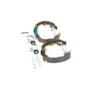 Bosch Brake Shoe Set Axle Kit fits Toyota Yaris/Vitz 2001-2005 1.0 1.3 1.4