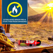 Compact Fire Stop Extinguisher Flame Reducer Home Caravan Car Van Boat 400ml Fire Stop - Dynamic Drive