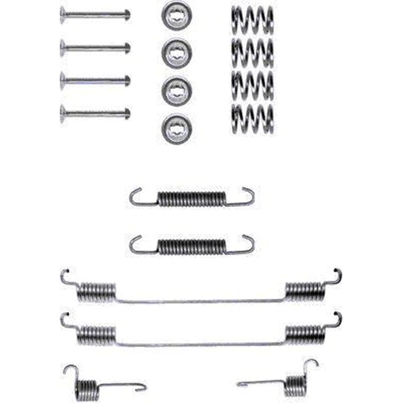 Mintex Brake Shoe Accessory Kit Rear fits Alfa Romeo 145 1994-2001 1.4 1.6 1.9