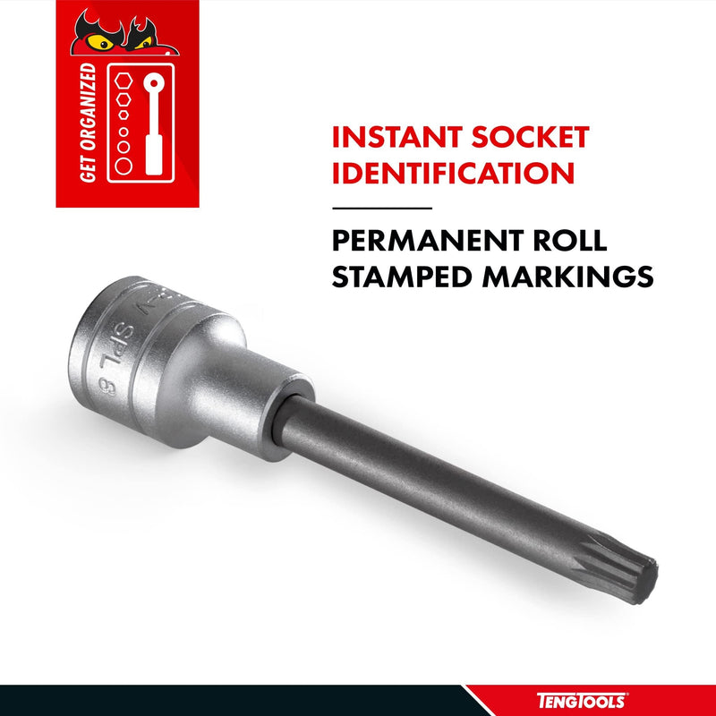 Teng Tools 1/2" Long XZN/Triple Square Bit Socket 09 Teng Tools - Dynamic Drive
