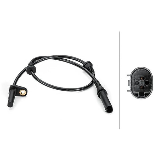 Hella ABS Wheel Speed Sensor Front fits BMW X5 2006-2018 3.0 4.8